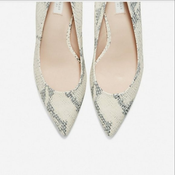 COLE HAAN VESTA PUMP SNAKE PRINT LEATHER S… - Picture 3 of 12